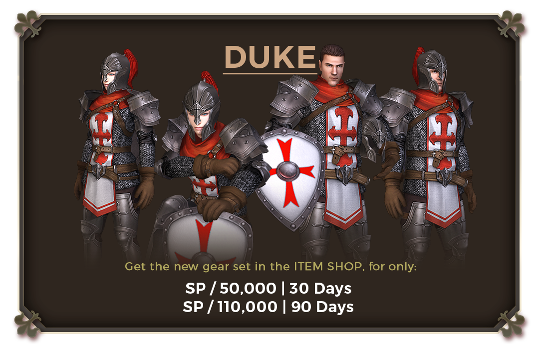 DUKE GEAR SET